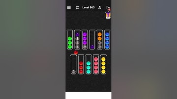 Level 860 of Ball Sort Color Puzzle