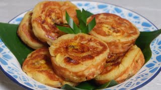 Punya Buah Pisang Nganggur ?? Dibikin Kue Roti Pisang Banjar Saja Bun,  Pasti Laris Manis