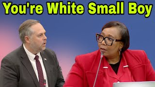 Eff Vs Da Minister Not Scared Of White Small Boy