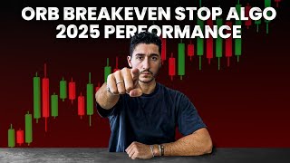 ORB Breakeven Stop Algo: 2025 Performance | edgeful