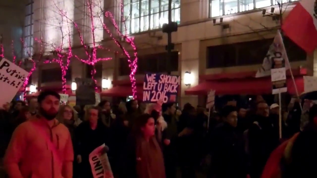 activists from several groups including blm chicago january 20 2017