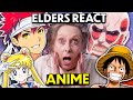 Elders React To Popular Anime! (One Piece, Hunter X Hunter, Naruto, Attack On Titan) | React