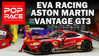 Unboxing & Showcase Pop Race 1/64 EVA Racing Aston Martin Vantage