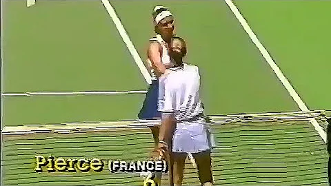 Mary Pierce vs Anke Huber 1997 Australian Open R4 ...