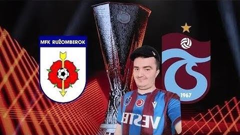 Tepki maçı Ruzomberok 0 - 2 Trabzonspor  UEFA Avrupa Ligi 2 .Eleme Turu Maçı🥰❤️💙 beğenin unutmayın