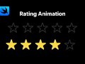 SwiftUI Rating View Animation