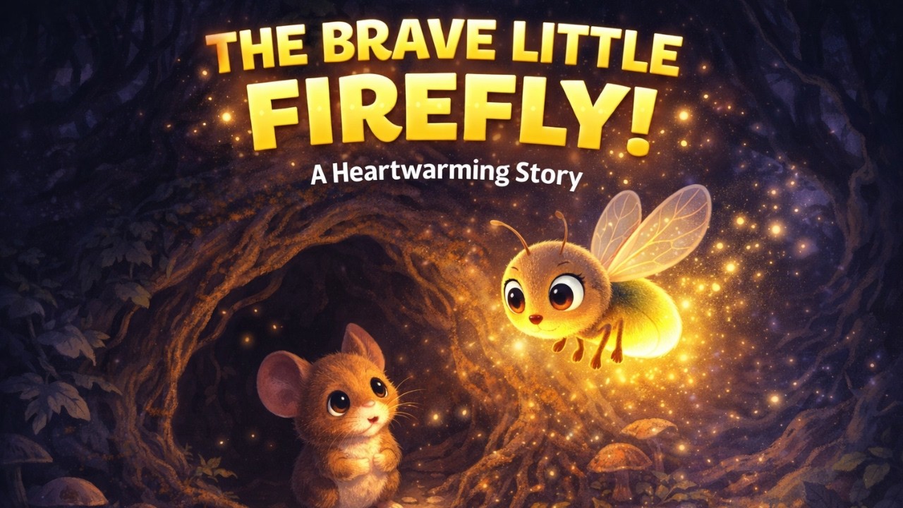 The Brave Little Firefly | Heartwarming Bedtime Story for Kids - YouTube