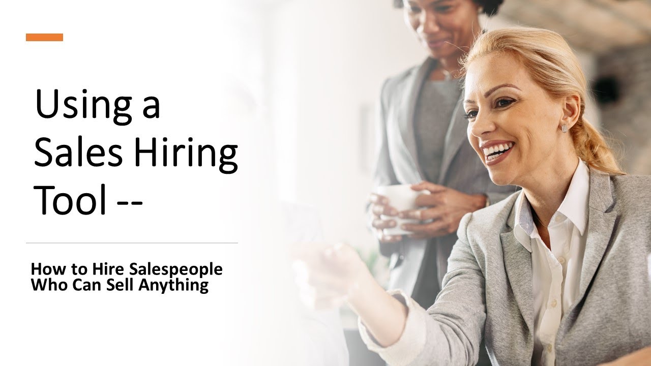 Sales Hiring Tool YouTube