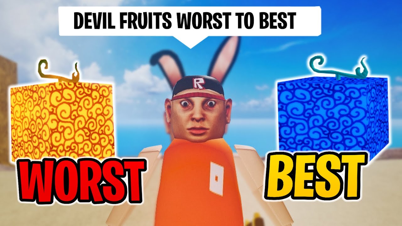 Part 1 EVERY Fruit RANKED From WORST to BEST #bloxfruits #bloxfruit #r, fruit