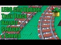LEGO City Update - Train Track Ballast - Straight & Curved 🚆🏹