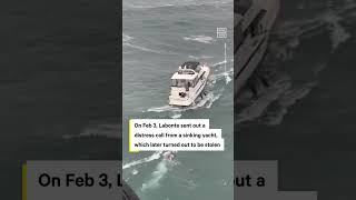 U.S. Coast Guard Makes Terrifying Rescue of Wanted Suspect