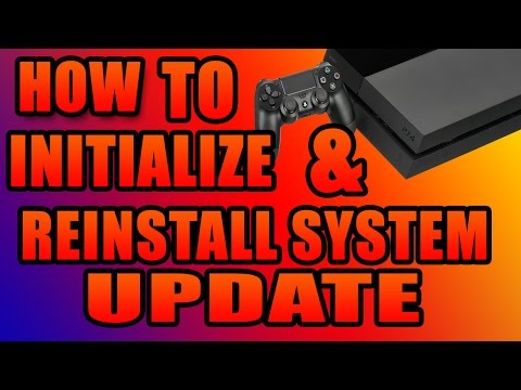 How To Fix Ps4 Software Update Error Fix  (Initialize And Reinstall System Software)
