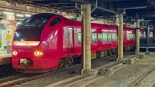 【団体】E653系1000番台新ニイU107編成ハナマス色長岡祭り花火大会号ツアー運転