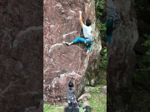 アブ男 11c  赤岩青巌峡