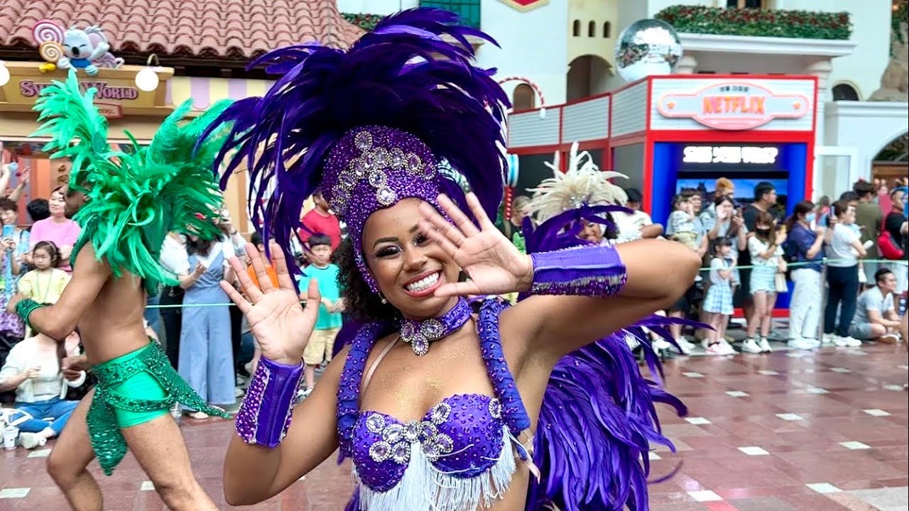 롯데월드 삼바 카니발 퍼레이드 주간