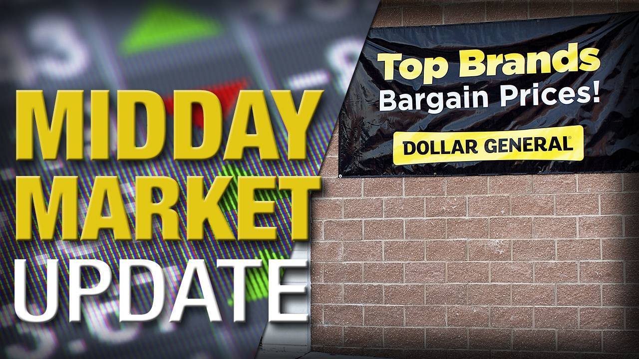 Midday Report: Stocks Fall as Central Banks Choose Different Paths