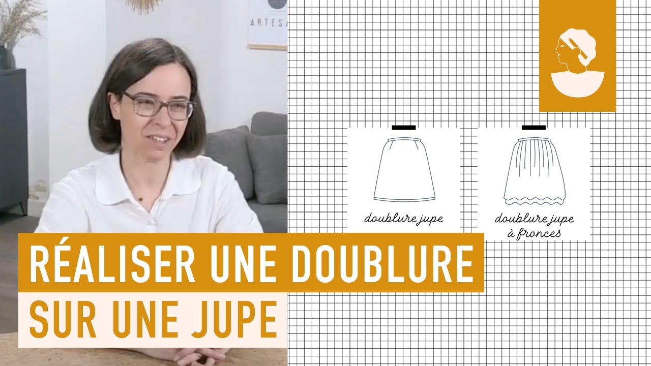 doubler une jupe