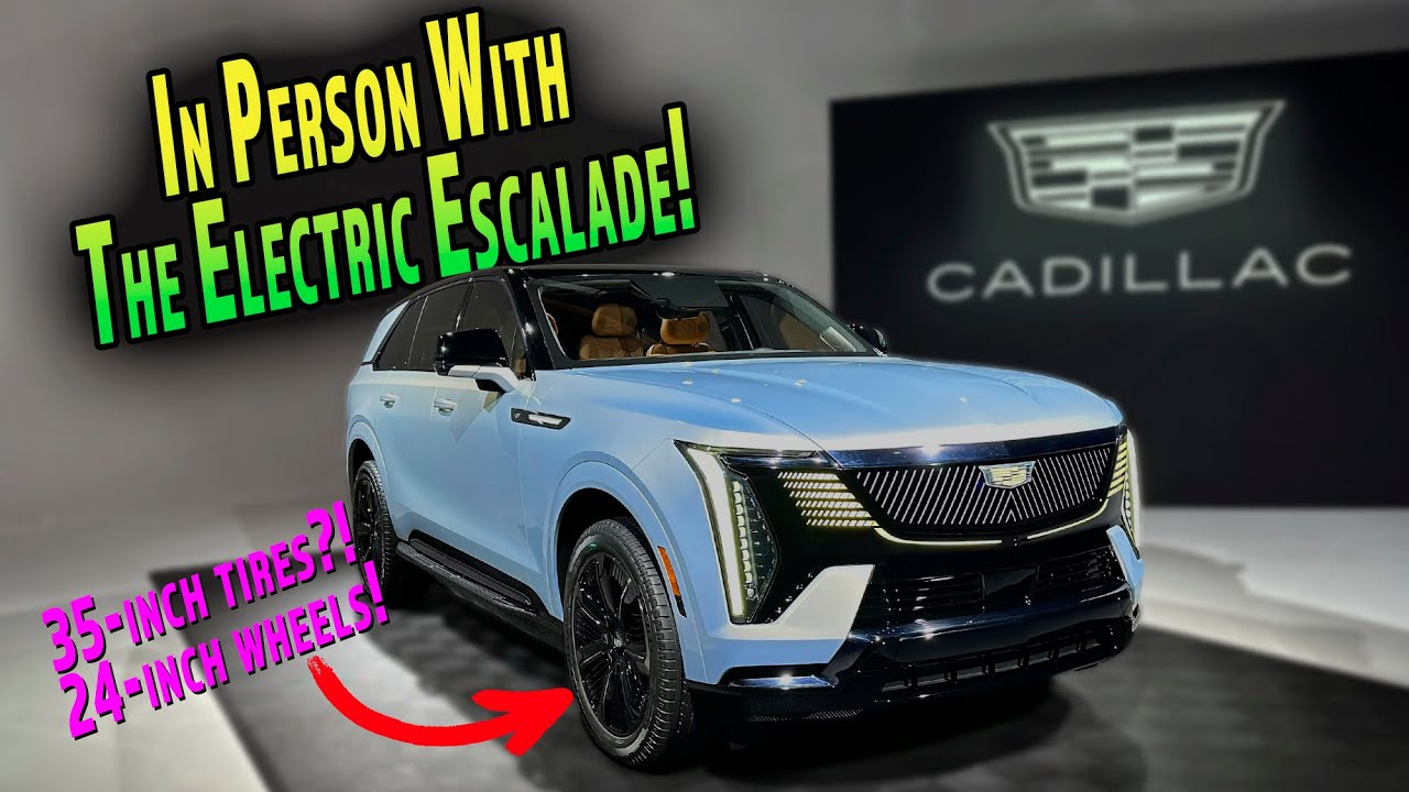 I Got Hands-On With The Most Insane Cadillac EVER! It's The 100% Electric 2025 Cadillac Escalade IQ