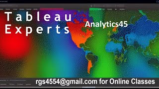 Tableau Desktop Tutorial  (Zero to Expert)