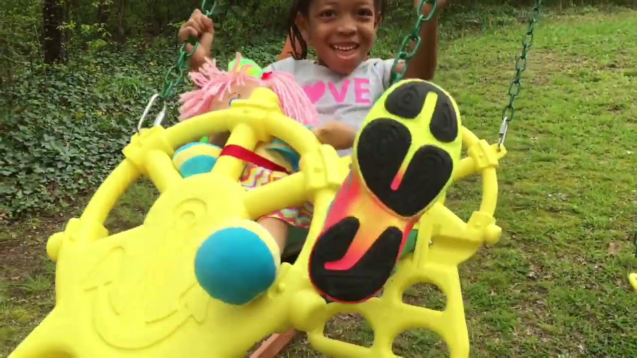 "SWINGING ON MY GLIDER!" YouTube