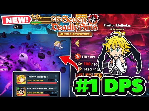 The Seven Deadly Sins: IDLE Traitor Meliodas DPS Guide