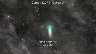 Comet 220P in Outburst | NASA APOD 2026-08-24