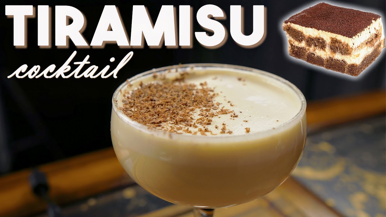 Коктейль Тирамису — самый популярный десерт в мире!