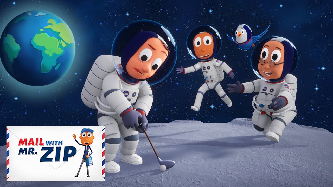 NEW! Mr. ZIP Time Travels Through American History! 🕰️📫| Mail with Mr.ZIP | Fun Videos for Kids