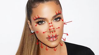 Removing KHLOE KARDASHIAN&#39;S Plastic Surgery