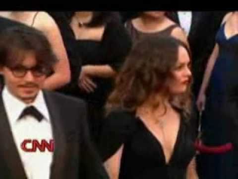 Johnny Depp And Vanessa Paradis-Oscar Academy Awards 2008