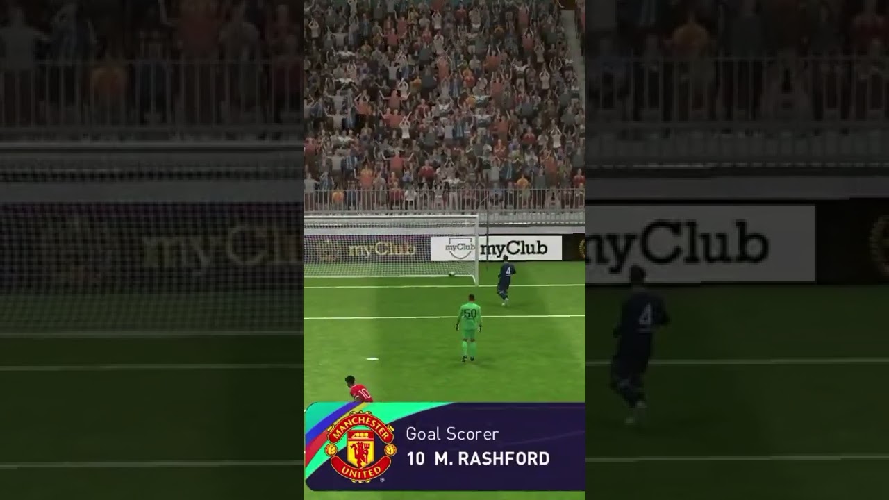 LUCK OR BUG❓❓❓|M.RASHFORD|GOAL IN PES2021|E-FOOTBALL|