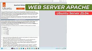 Tutorial Install Apache Web Server di Ubuntu Server 25.04 (Pemula) - Part 6