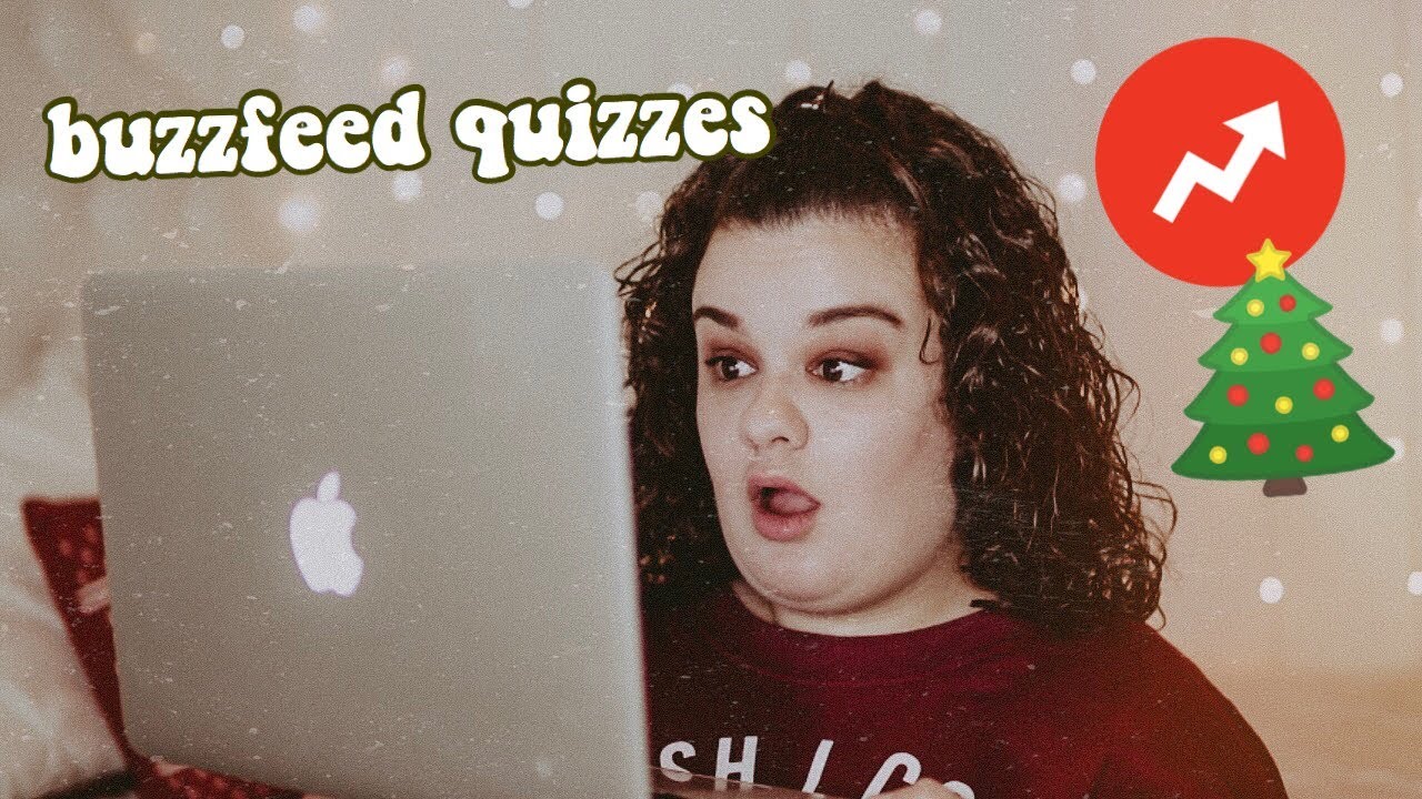 Taking Christmas Buzzfeed Quizzes! YouTube