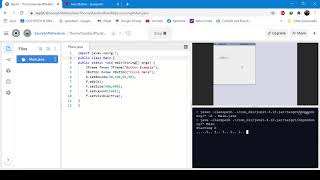 Advance Java Virtual Lab repl.it | best online java compiler | online compiler AWT Swing Applet