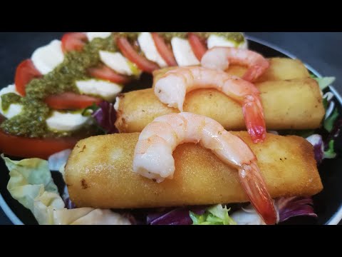 recette-brik-À-la-crevette-bÉchamel🍤-simple-rapide-idÉe-ramadan-🌙