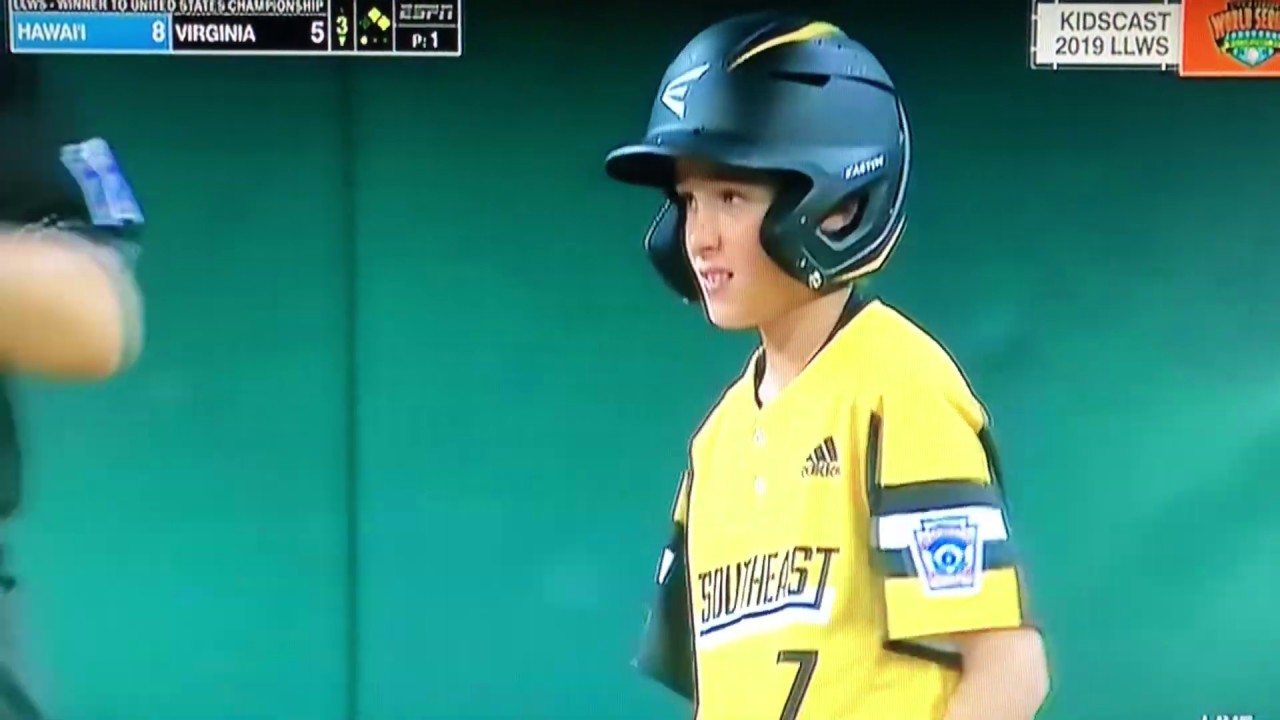 Kian Henson RBI Double - 2019 LLWS - Hawai'i vs Virginia