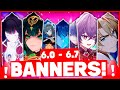 ¡PREPÁRATE! Todos los Banners 6.0 a 6.7 de Genshin Impact
