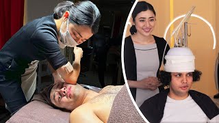 I Got Japanese VIP Facelift Massage, It was Brutal | ASMR screenshot 4