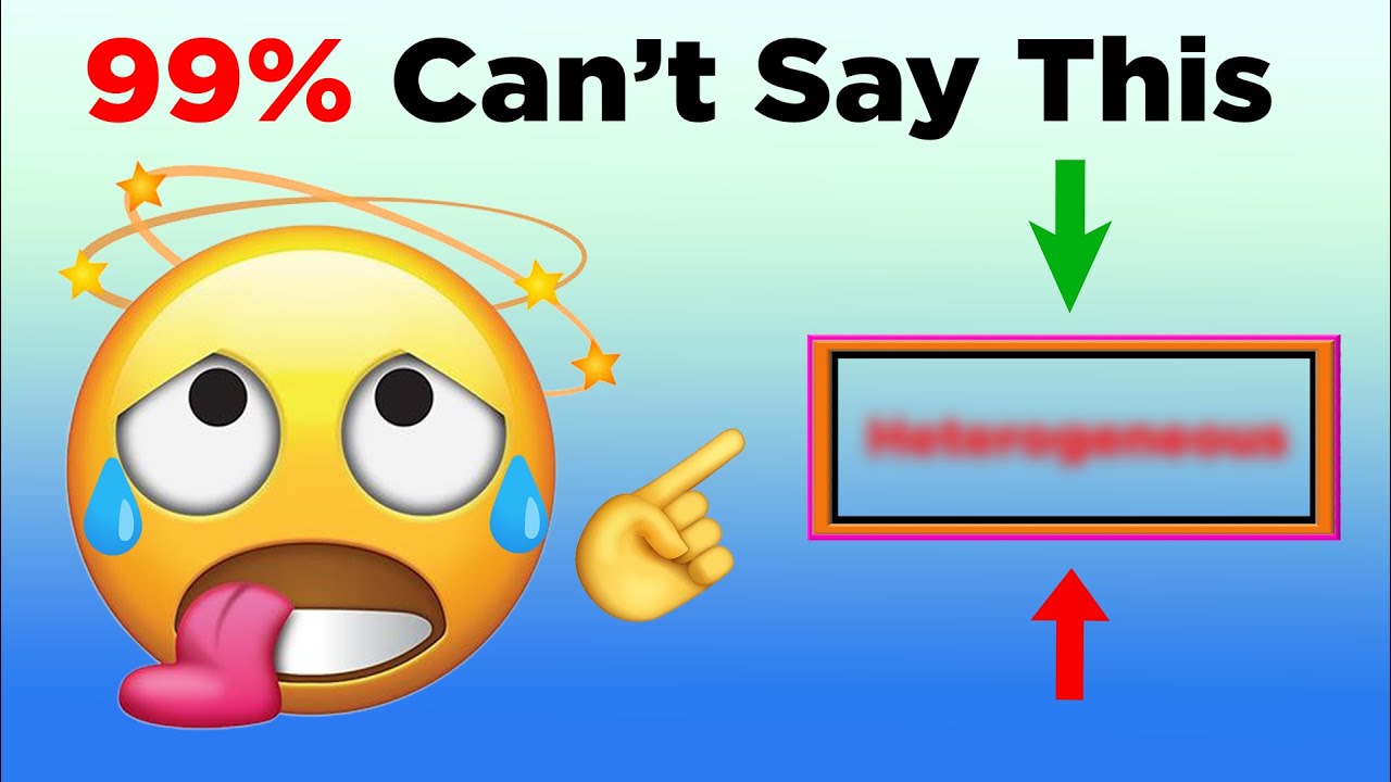 99 Of The People Can t Say This Word Correctly YouTube 99 Of The People Can t Say This Word Correctly YouTube