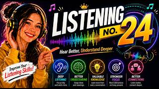 Listening No. 24 | Hit 9 Band in IELTS Listening |