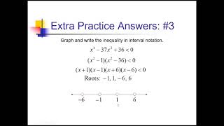Rational Function Graphing Review: Problem Set #2
