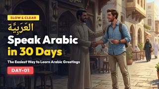 Learn Arabic in 30 Days Day 1 - Master Basic Greetings Like a Native!