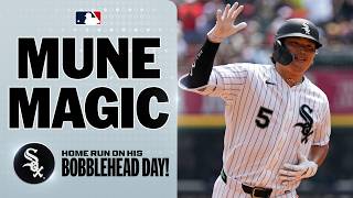 Munetaka Murakami CRUSHES a two-run home run on his bobblehead day for the Chicago White Sox! 🤩