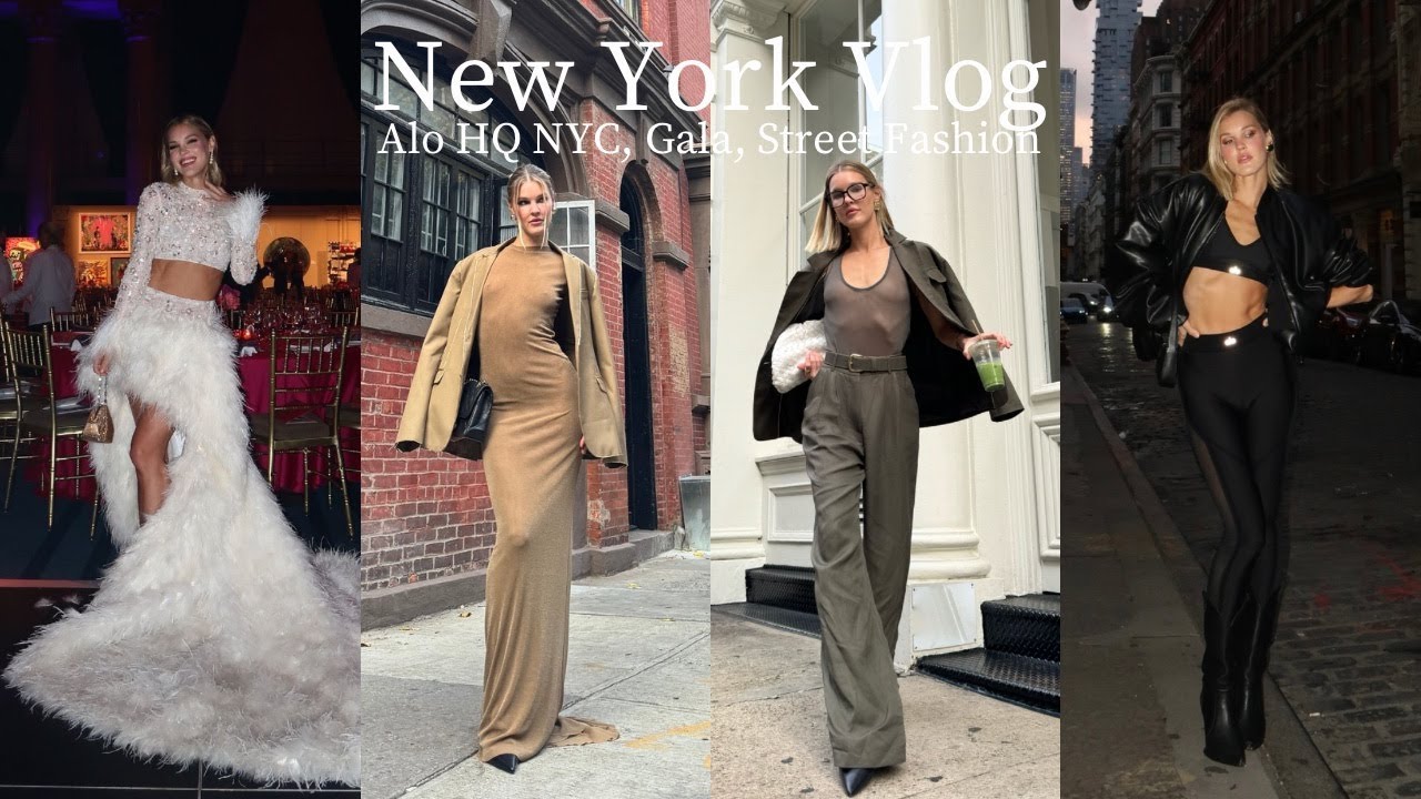New York Vlog | Gabrielle's Angel Ball, Alo HQ New York City, Photoshoots