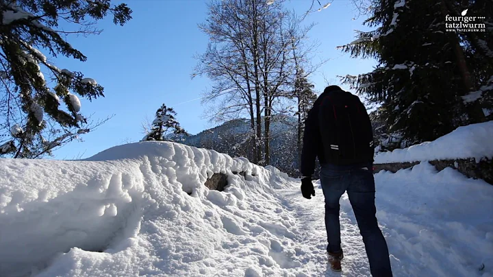 Tatzlwurm Wasserfall in Bayern