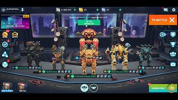 my operations pass came out  War Robots