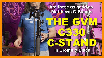 How do the GVM C330 C-Stands stack up - Modern Ronin Media