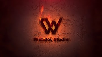 Titles Intro After effects (Webdev studio)