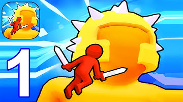 Titan Attack - Gameplay Walkthrough Part 1 All levels 1-12 (Android,iOS)