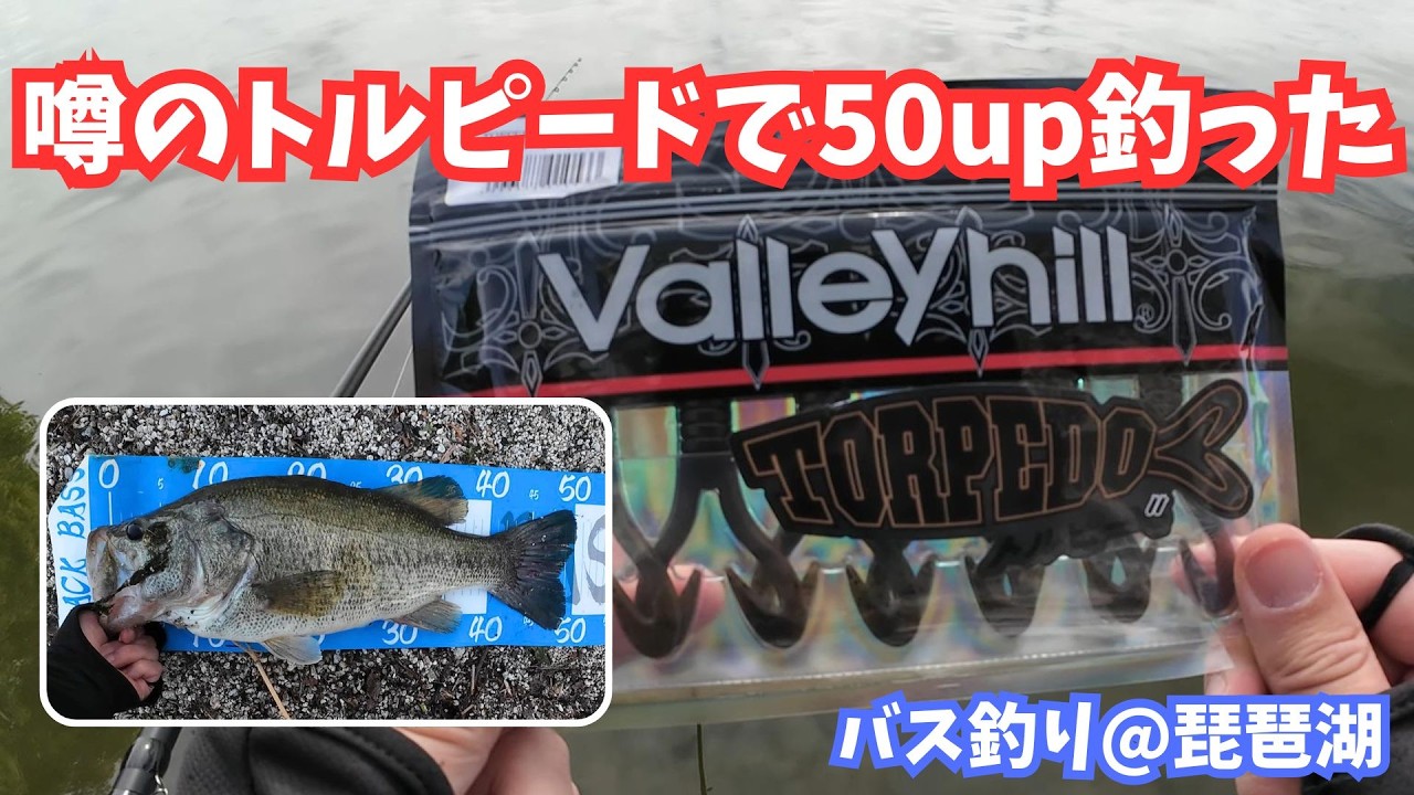 Bass Fishing] Catching fish with the legendary Torpedo lure! [Lake